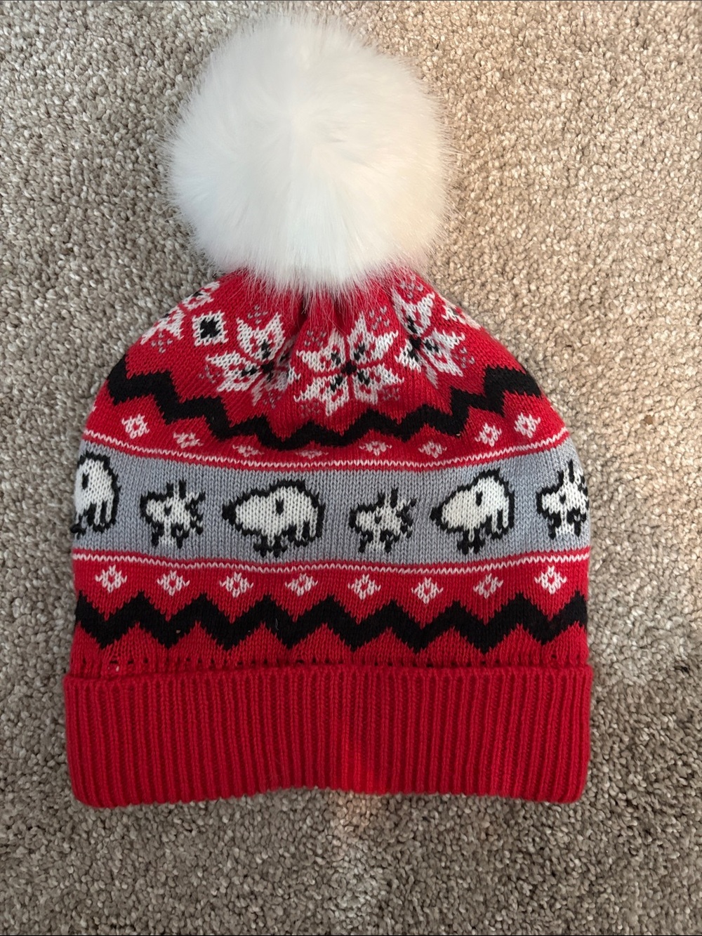 Vera Bradley Peanuts ski hat